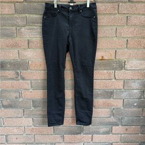 Andrea Jovine Classic Black Skinny Jeans Size 10